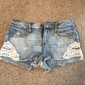 Lacey jean shorts